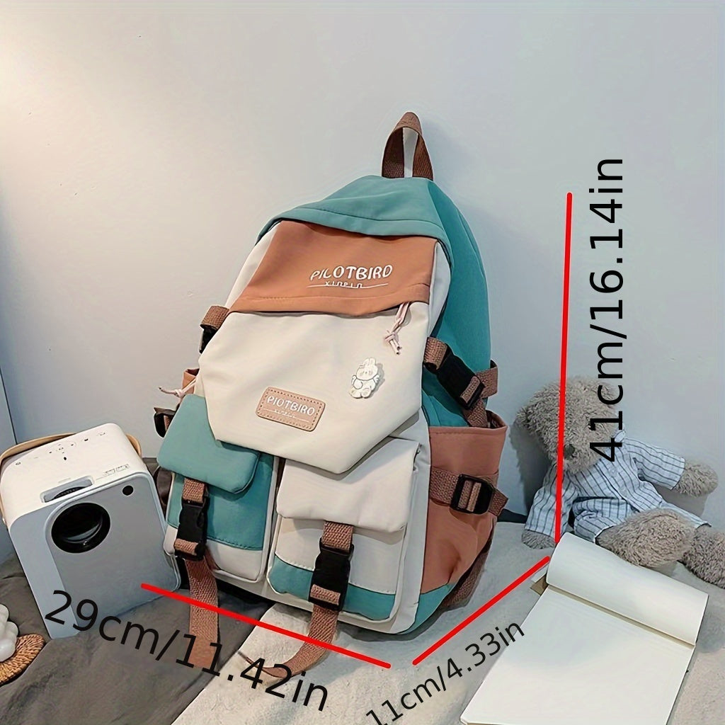 Grace | Women's Colour Block Travel Backpack | Large Capacity