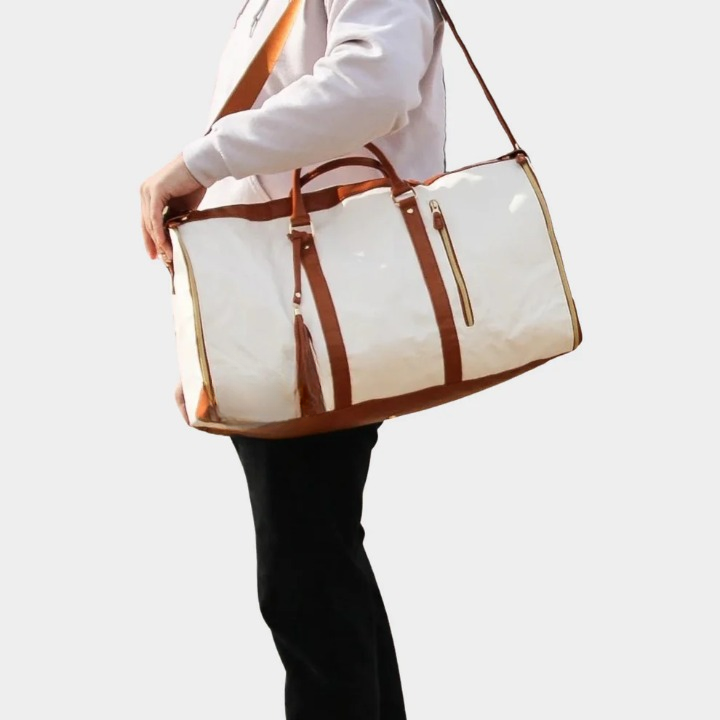 Compact Luxury Travel Garment Duffel Bag