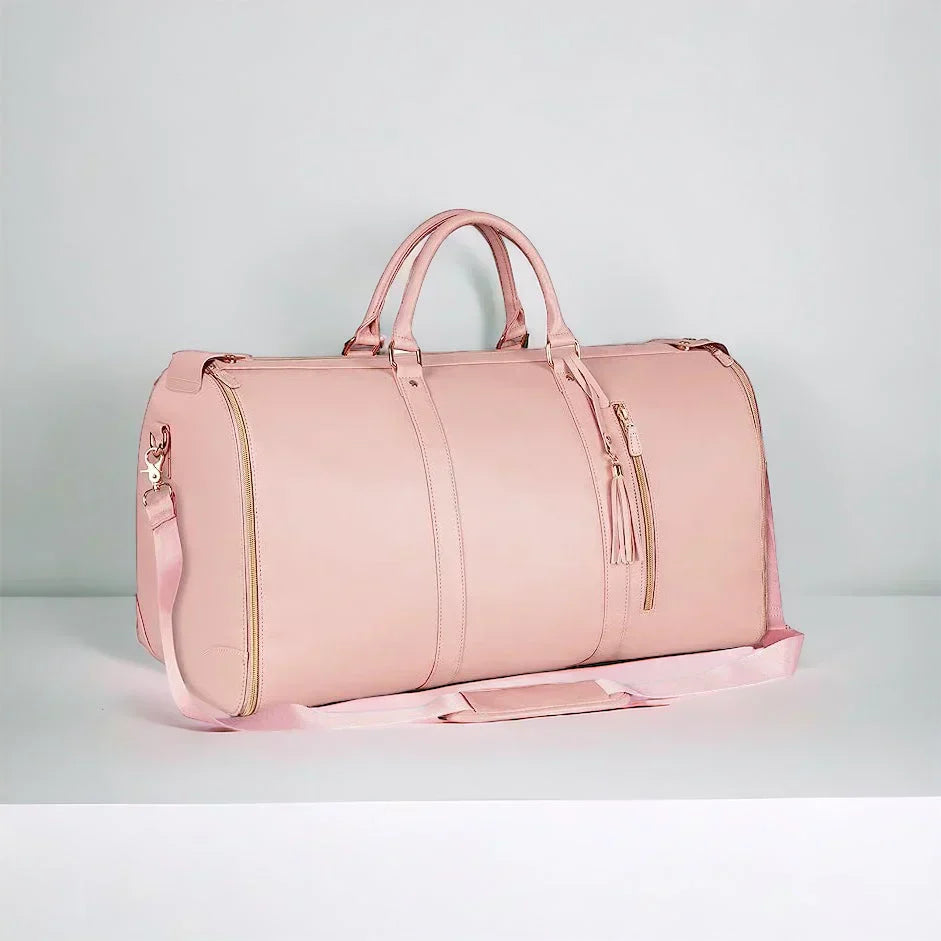 Compact Luxury Travel Garment Duffel Bag