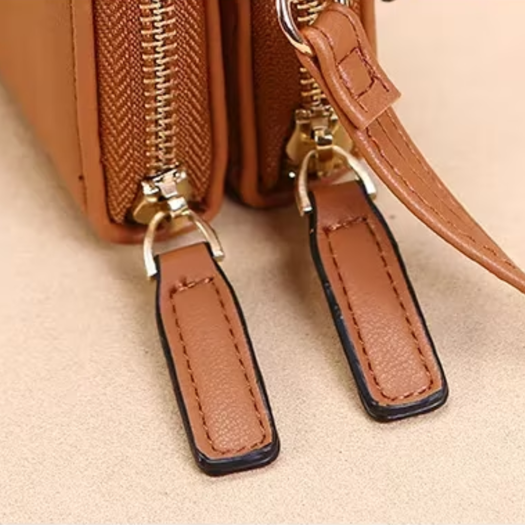 Versatile Crossbody Bag for Organized Essentials in Compact Wallet