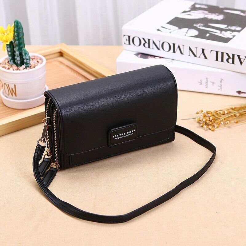 Versatile Crossbody Bag for Organized Essentials in Compact Wallet