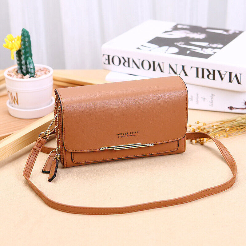 Versatile Crossbody Bag for Organized Essentials in Compact Wallet