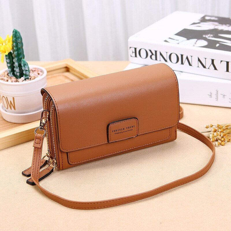Versatile Crossbody Bag for Organized Essentials in Compact Wallet