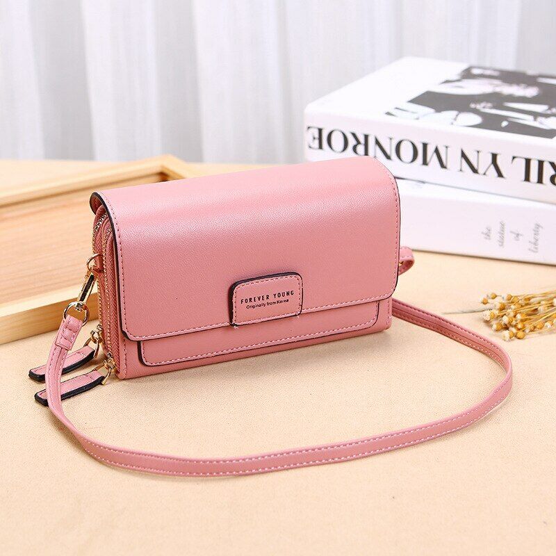 Versatile Crossbody Bag for Organized Essentials in Compact Wallet