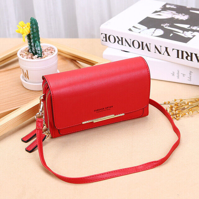 Versatile Crossbody Bag for Organized Essentials in Compact Wallet