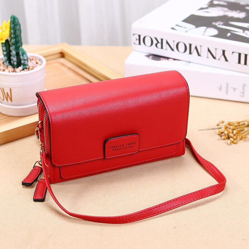 Versatile Crossbody Bag for Organized Essentials in Compact Wallet