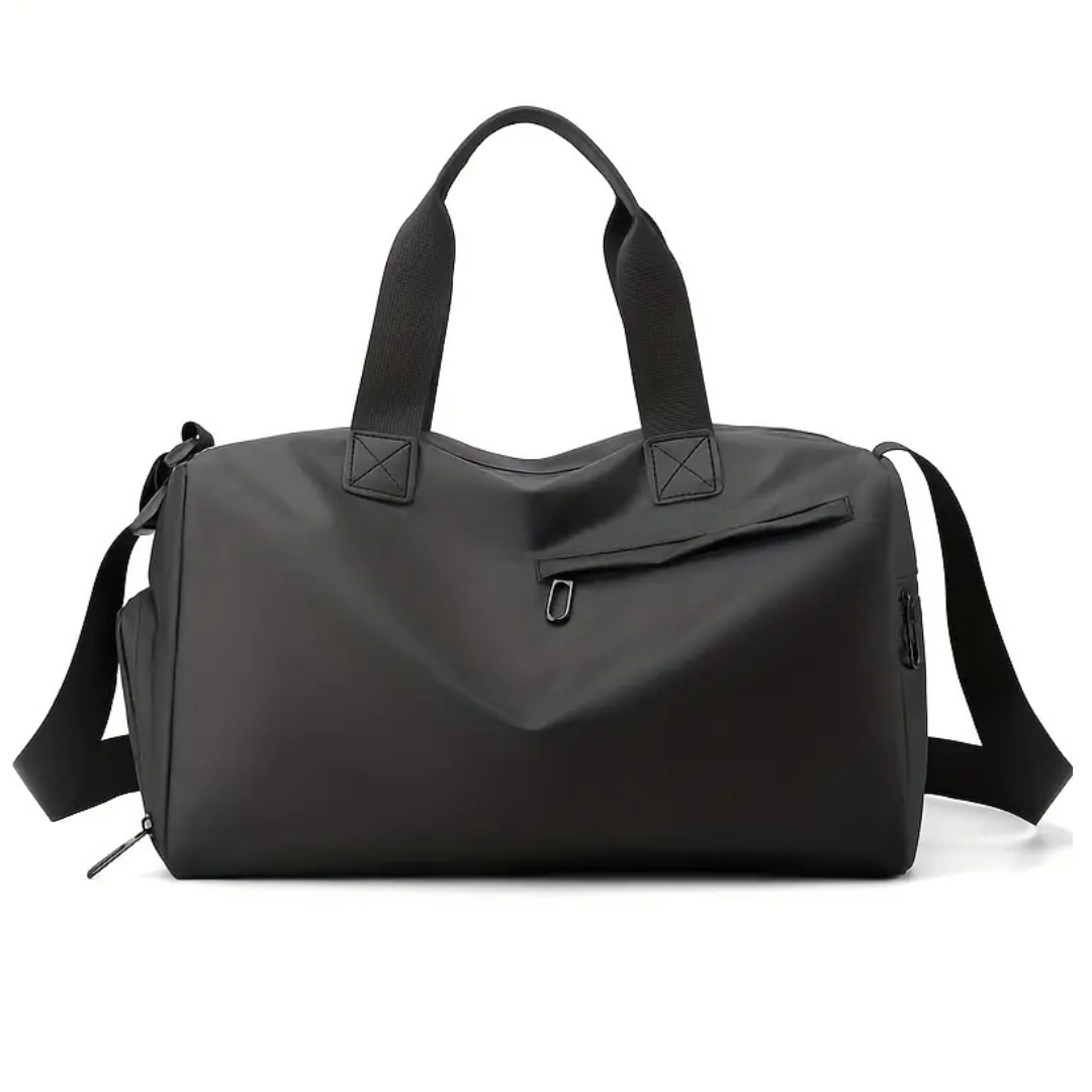 Waterproof Gym Travel Bag with Separate Shoe Section and Bottom Pocket