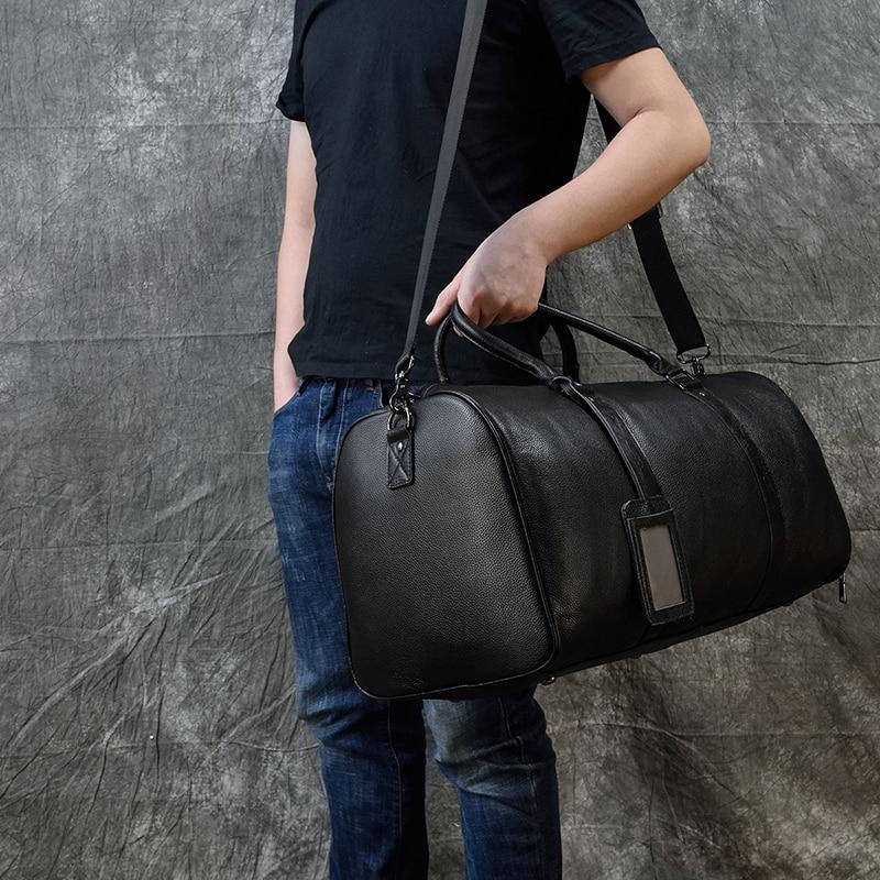 Avenir | Genuine Leather Travel Duffle Bag