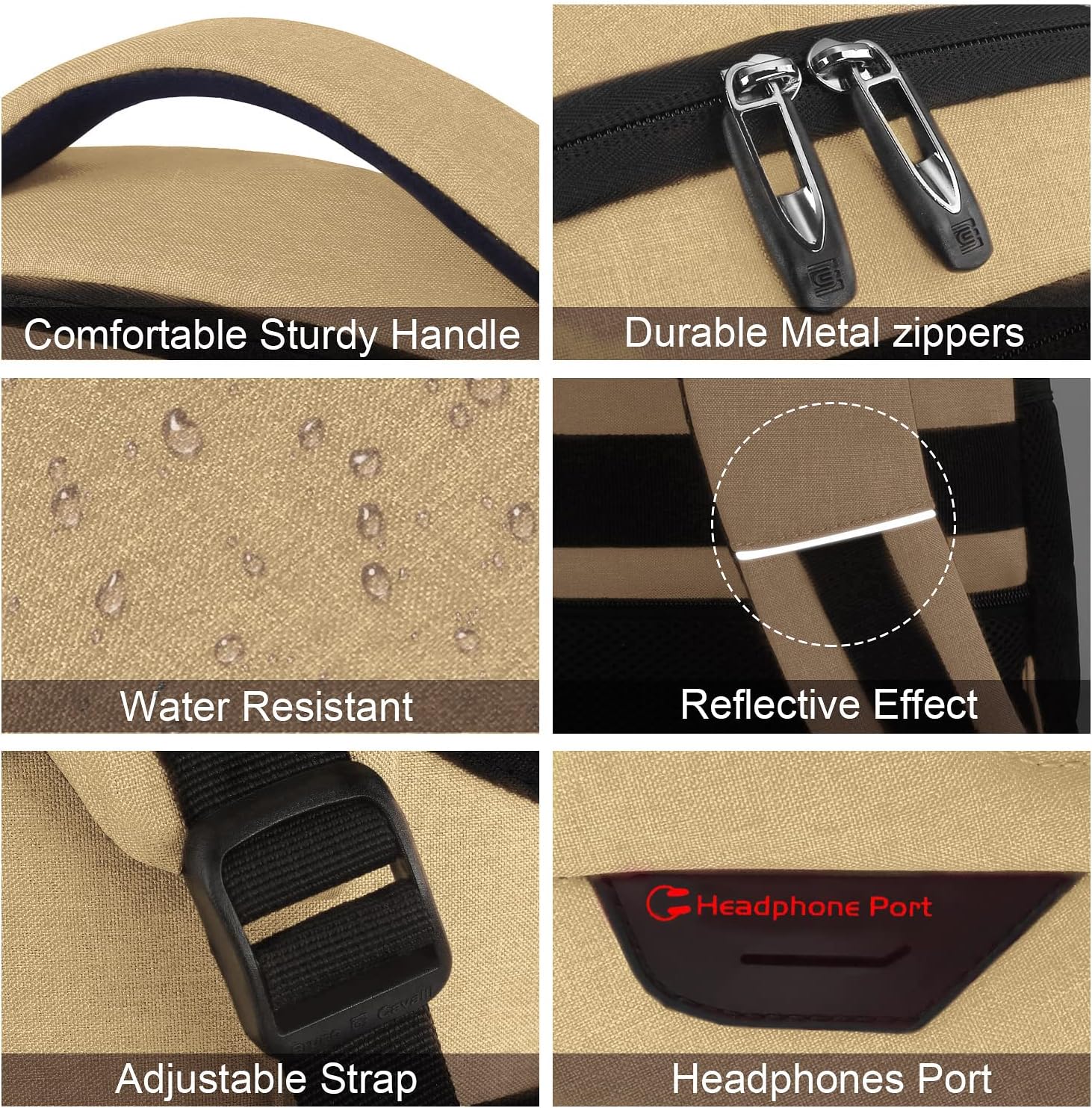 Anti-Theft Slim Laptop Backpack with USB Port for Secure Daily Travel