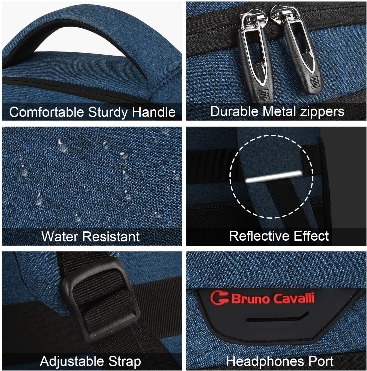 Anti-Theft Slim Laptop Backpack with USB Port for Secure Daily Travel