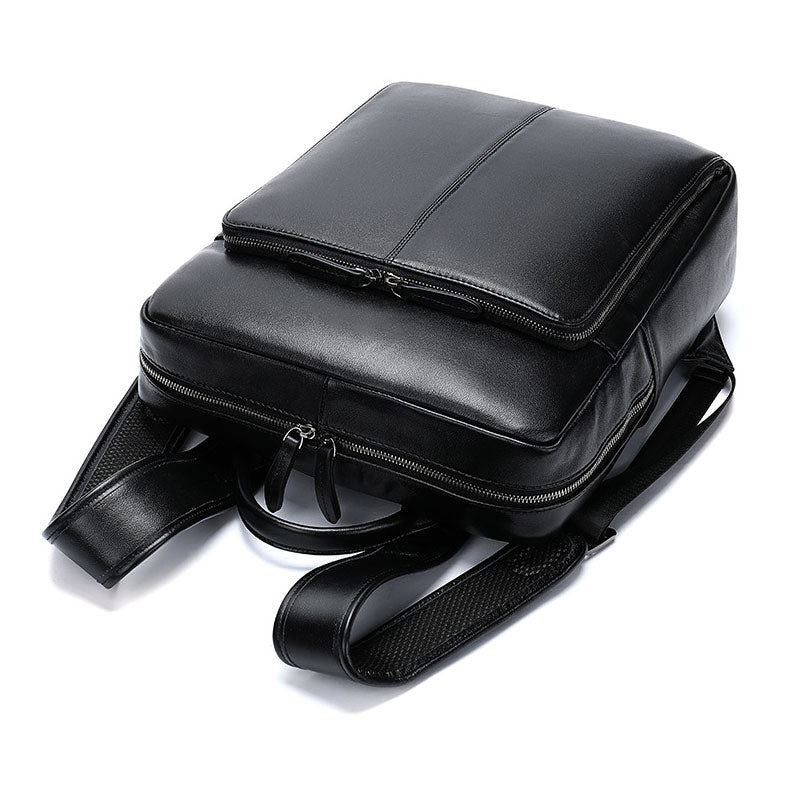 Ryan | Men's Executive Leather Laptop Backpack