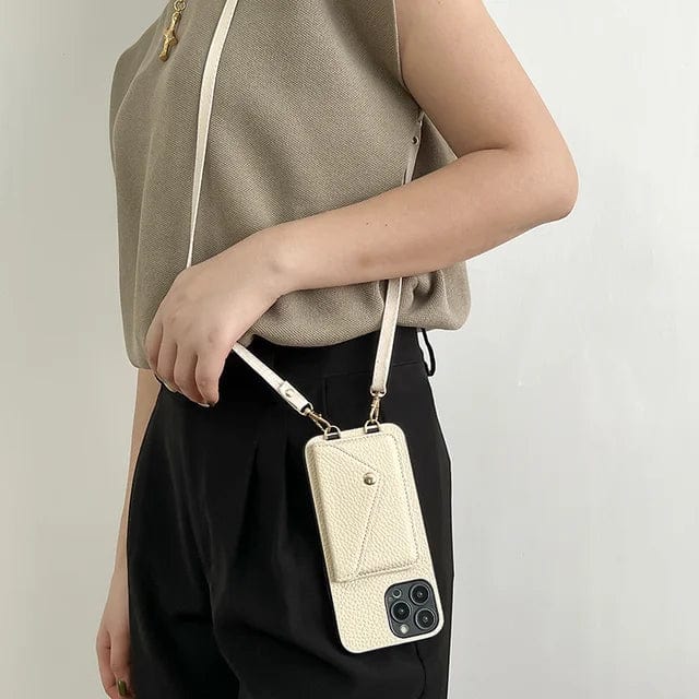 Crossbody Phone Case with Strap and Cardholder