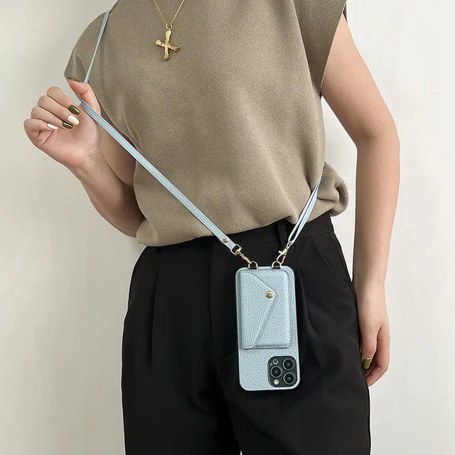 Crossbody Phone Case with Strap and Cardholder