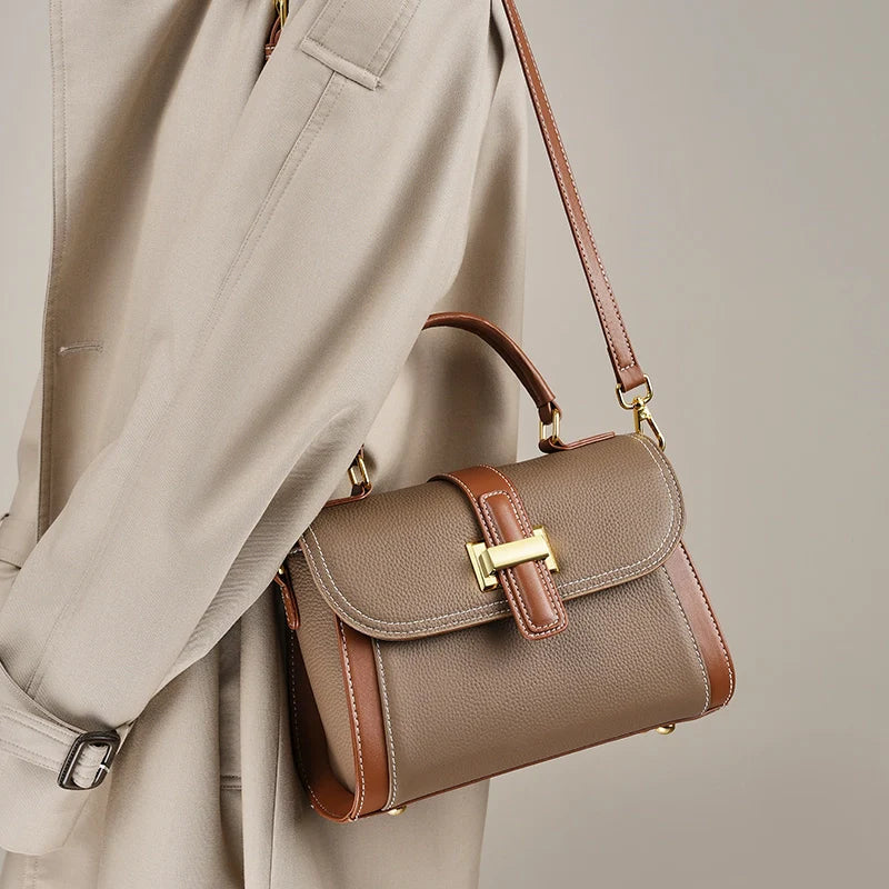 Marianne | Women's Leather Top Handle Crossbody Bag