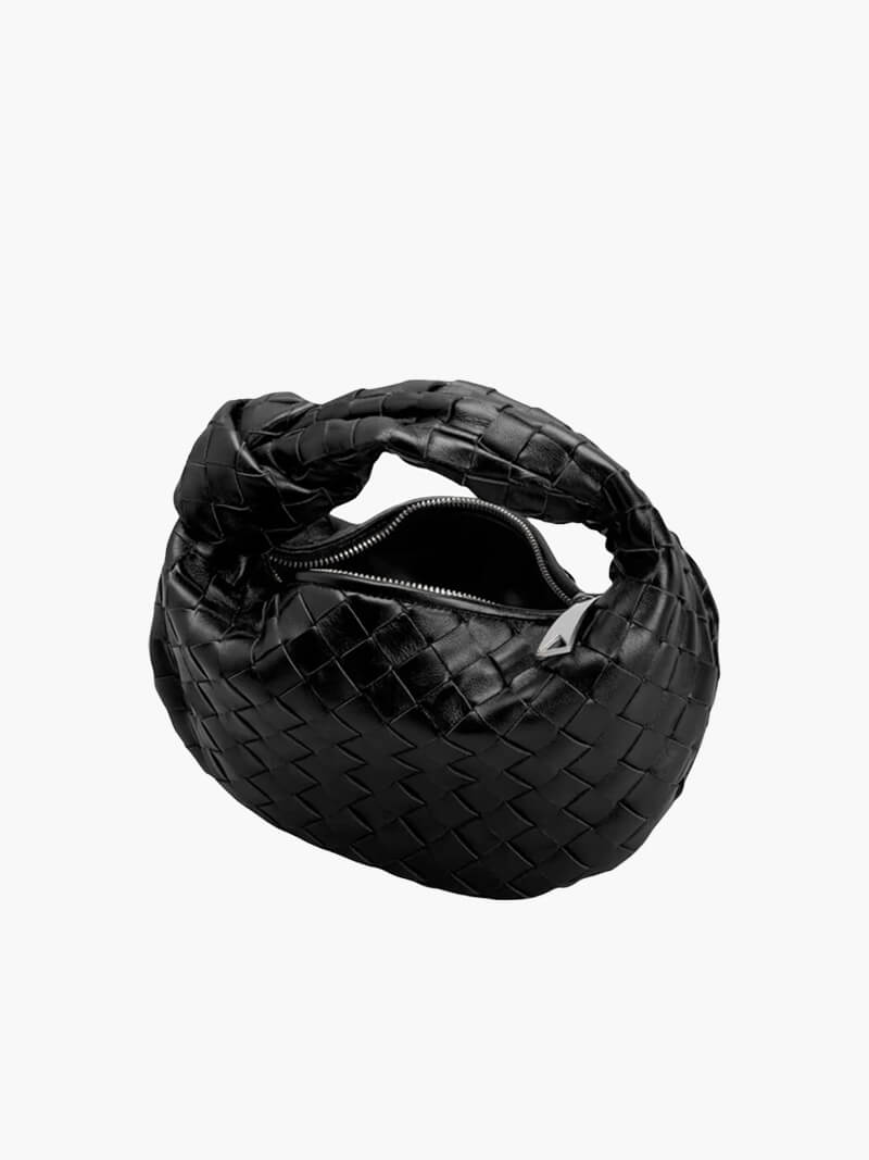 Women’s Mini Handbag Compact Woven Style With Top Handle