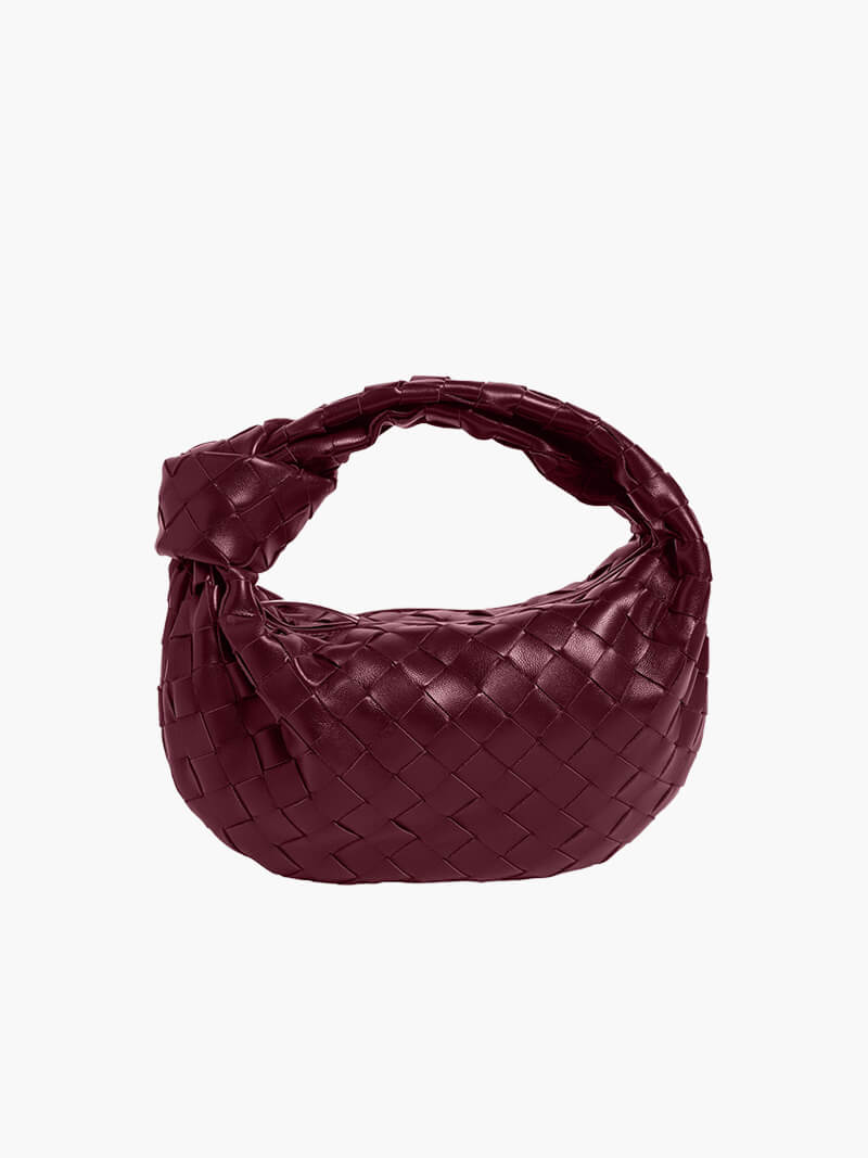 Women’s Mini Handbag Compact Woven Style With Top Handle