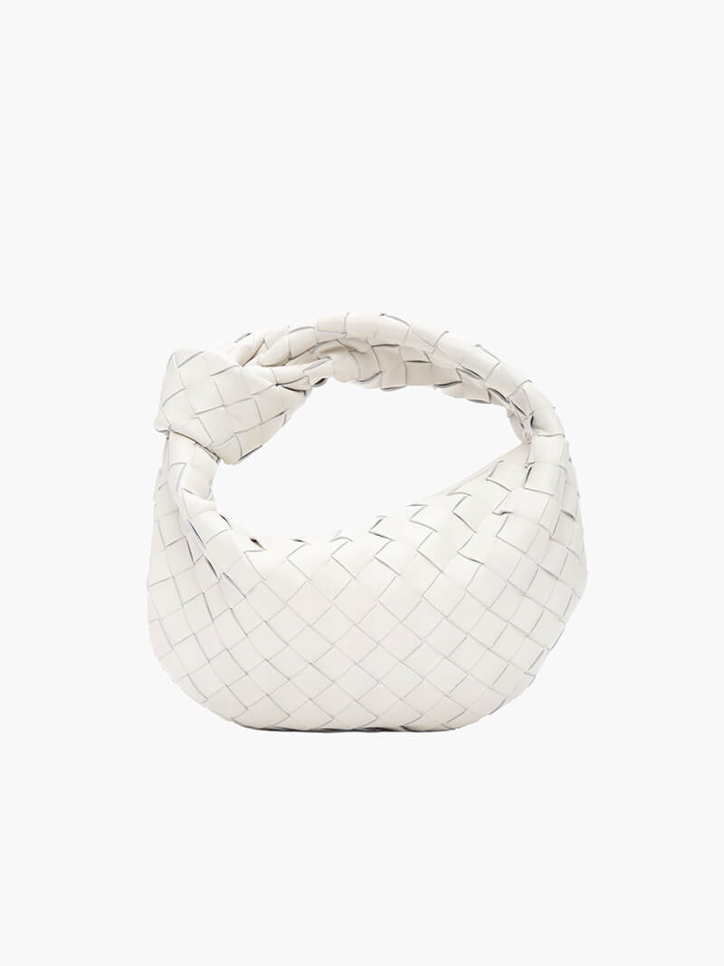 Women’s Mini Handbag Compact Woven Style With Top Handle