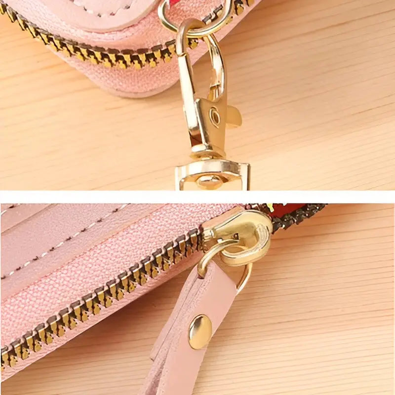 Compact Anti-Theft Shoulder Bag with RFID and Organised Storage