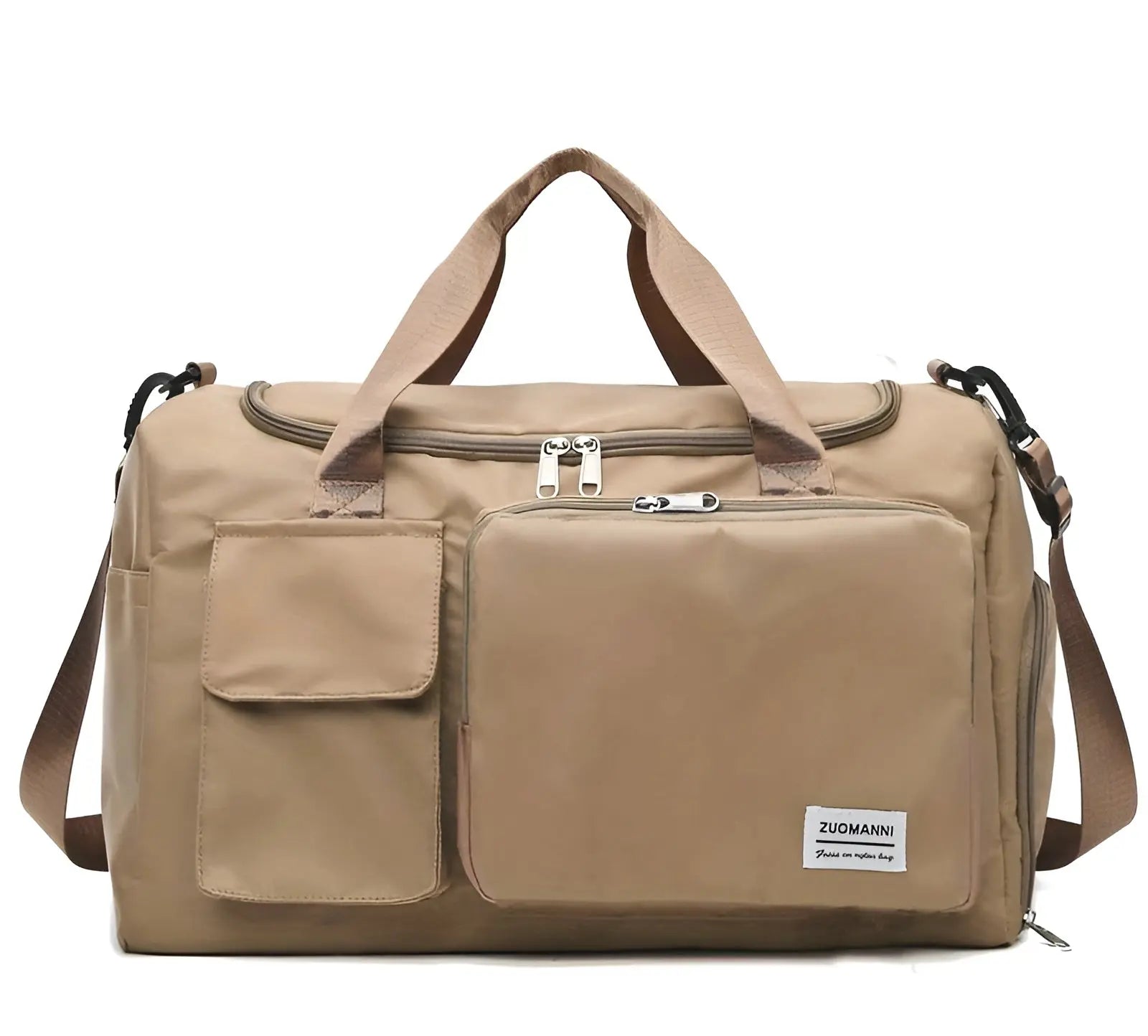 Waterproof Multifunction Travel Bag with Smart Pockets and Shoe Section
