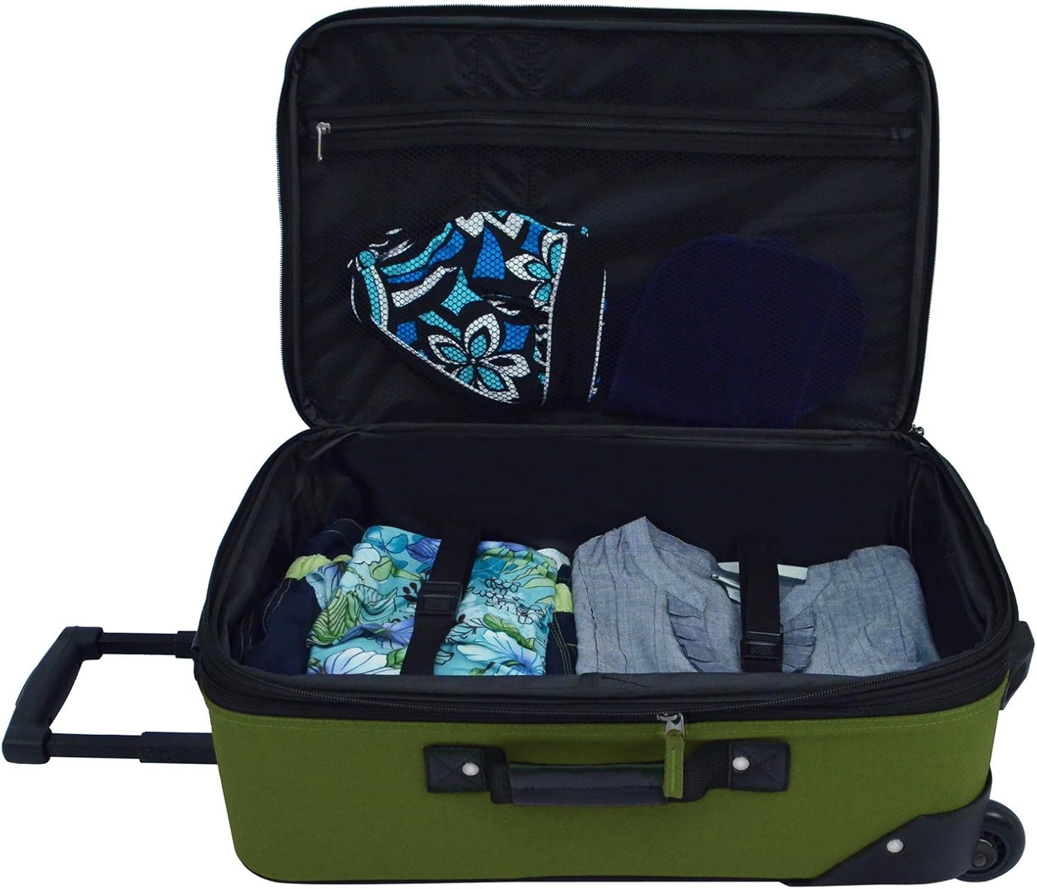 Lightweight 2-Piece Carry-On Travel Set With Expandable Design