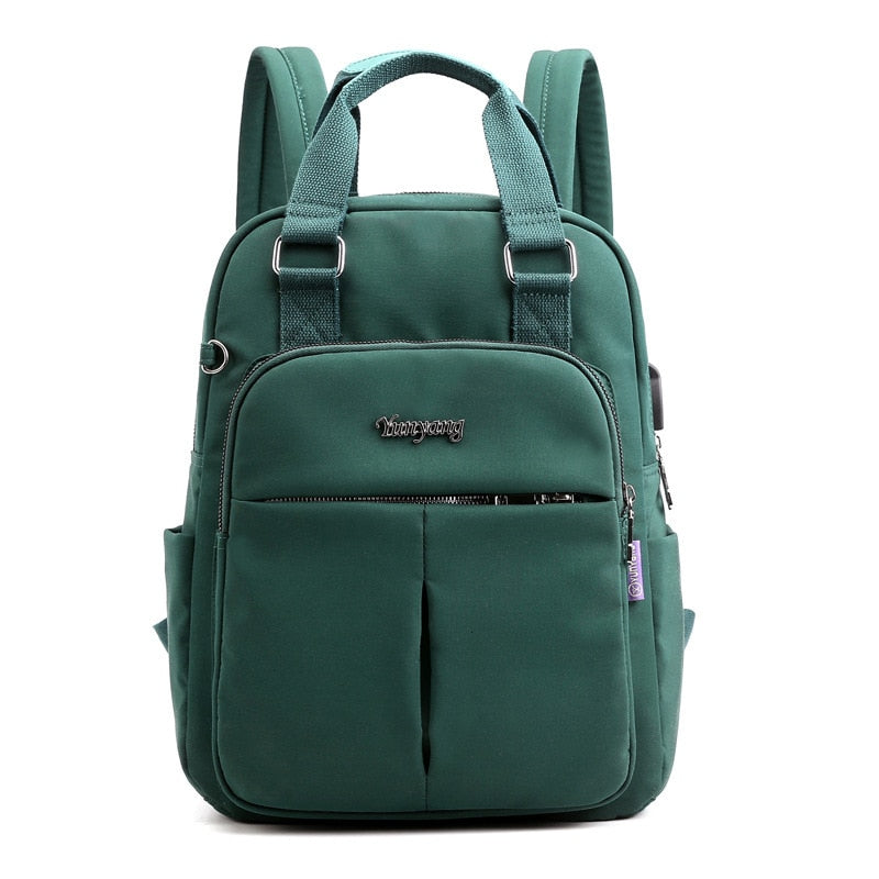 Women's Water-Resistant Anti-Theft Backpack with Multi-Compartment StorageTheft Backpack – Multi-Compartment Design