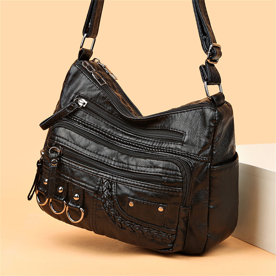 Classic Women's Handbag With Spacious Interior And Shoulder Carry