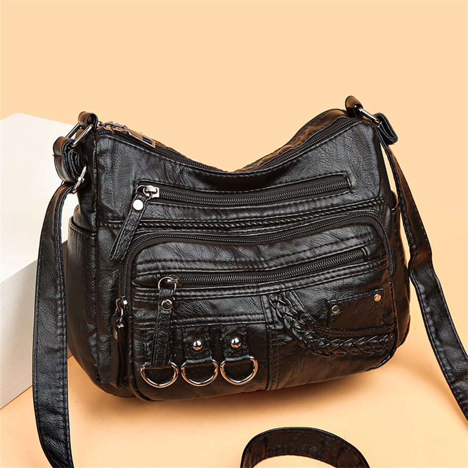Classic Women's Handbag With Spacious Interior And Shoulder Carry