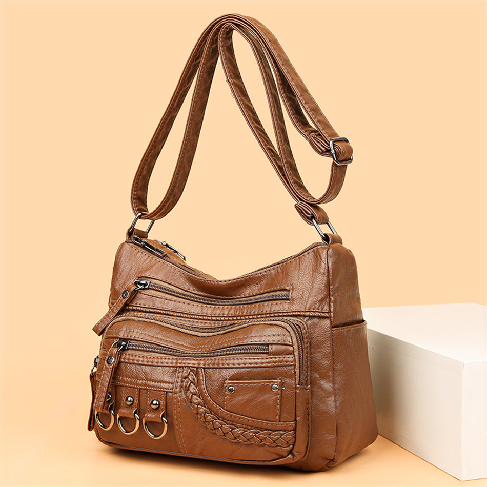 Classic Women's Handbag With Spacious Interior And Shoulder Carry
