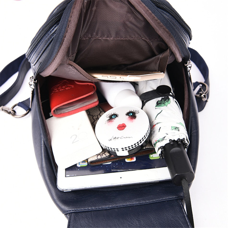 Women’s Water-Resistant Backpack with Multi-Compartments for Everyday Use