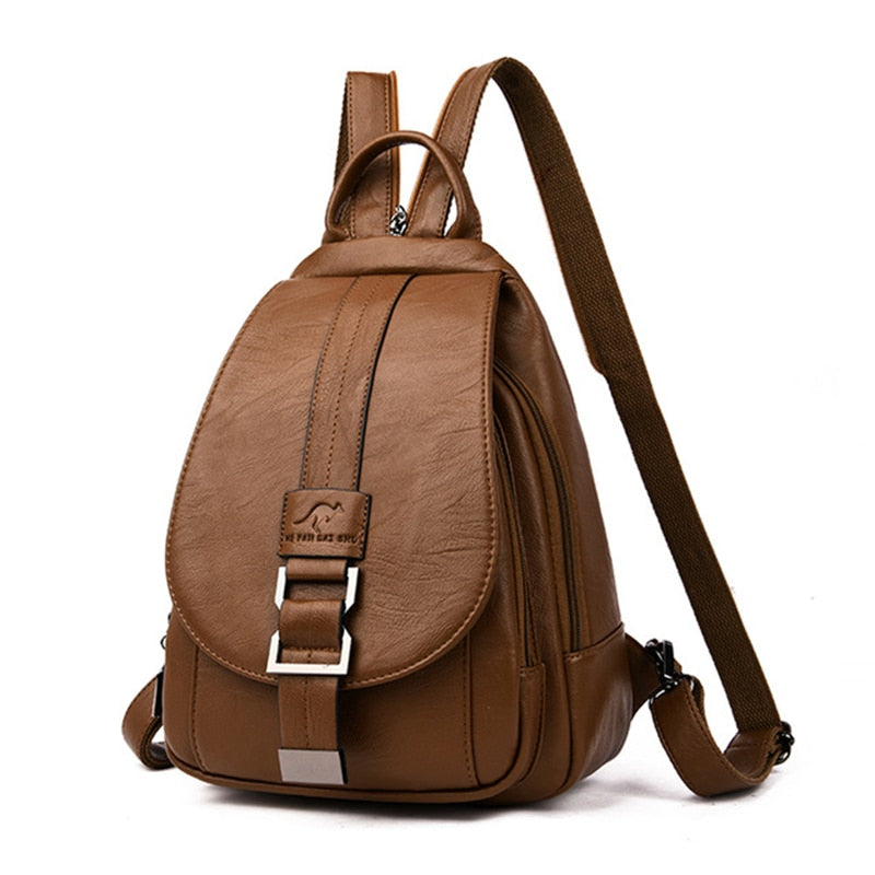 Women’s Water-Resistant Backpack with Multi-Compartments for Everyday Use