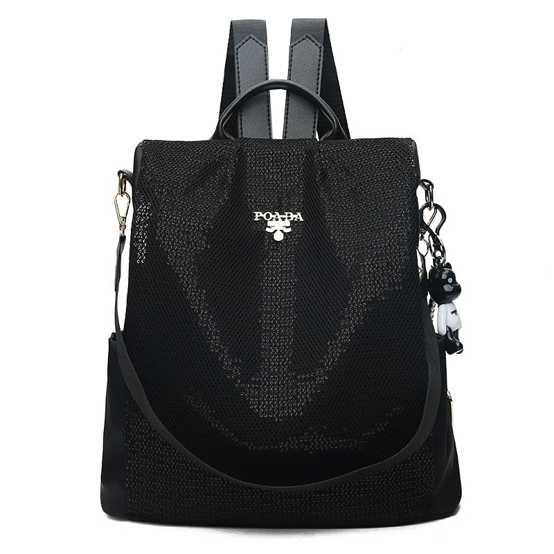Anti-Theft Backpack with Hidden Back Access and Multi-Pocket Travel Design