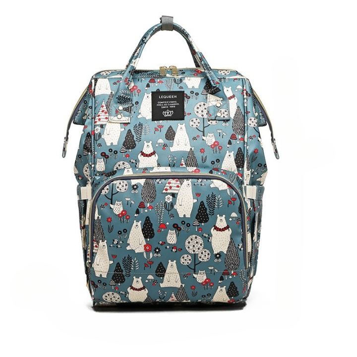 Baby Nappy Backpack with Organised Storage and Travel Pockets