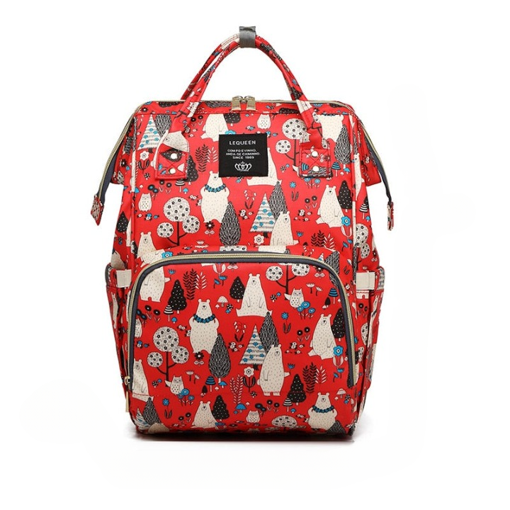 Baby Nappy Backpack with Organised Storage and Travel Pockets